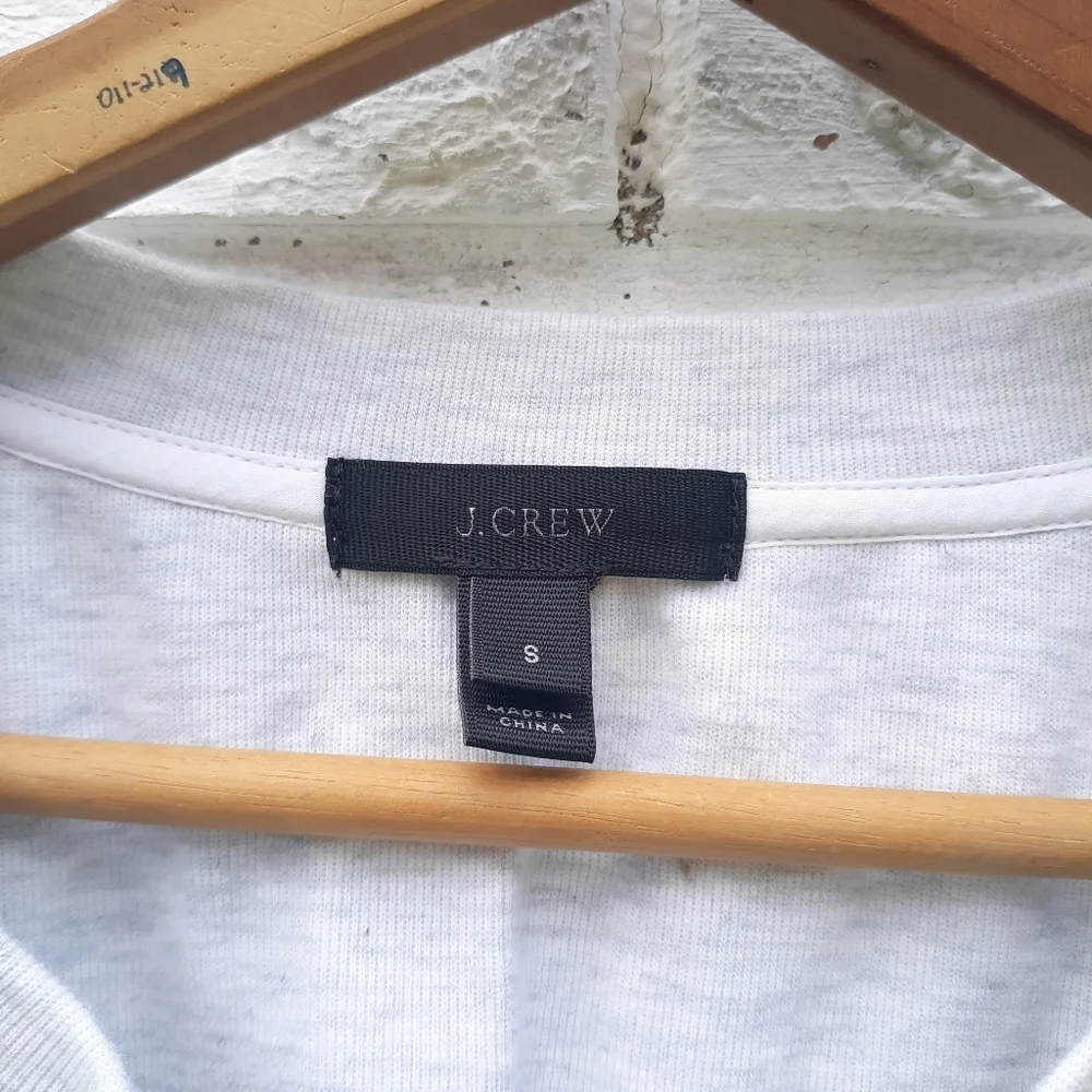 J. Crew Cable Pom Pom Sweatshirt size S